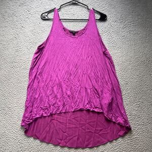 Banana Republic Tank Top Shirt Womens Medium Purple Sleeveless Top